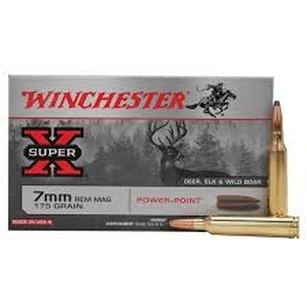 Winchester 7MM REM MAG 175 PP Ammo