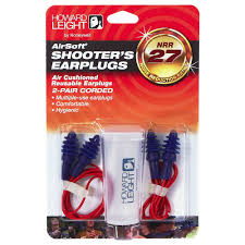 Howard Leight 2 Pair Corded Airsoft Ear Plugs
