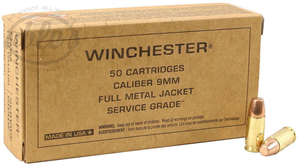 Winchester 9MM SG 115GR Ammo
