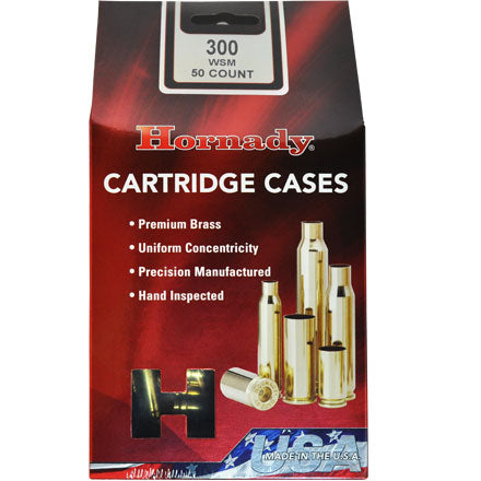 Hornady 300WSM Unprimed Brass