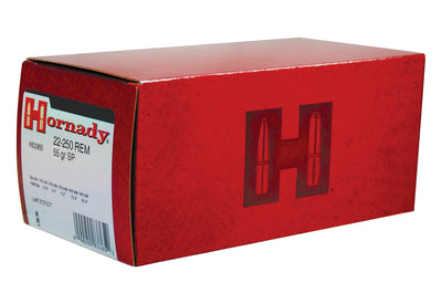 Hornady 22-250 55G 50pk Ammo