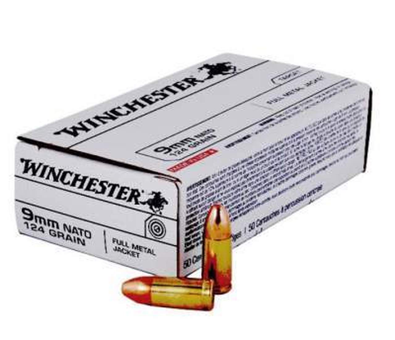 Winchester 9MM 124GR Ammo
