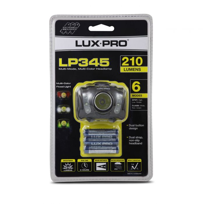 LuxPro Multi Function LED Headlamp