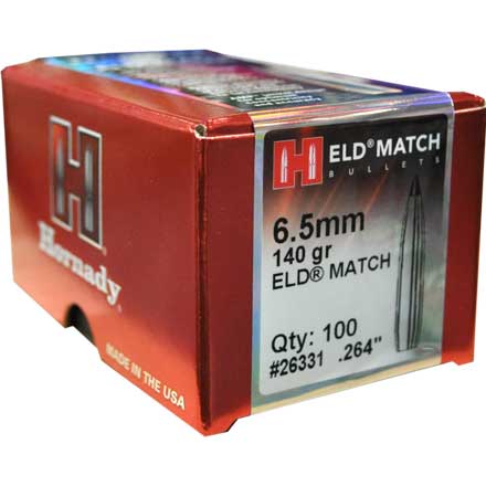 Hornady 6.5C ELD-M 140GR Bullet