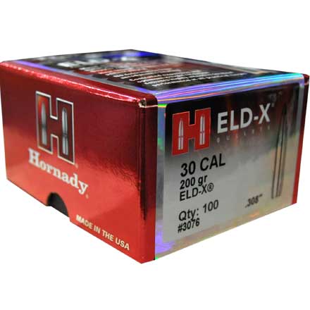 Hornady 30C ELD-X 200GR Bullet