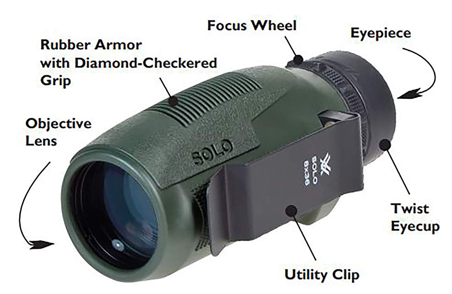 Vortex Solo 10x36 Monocular