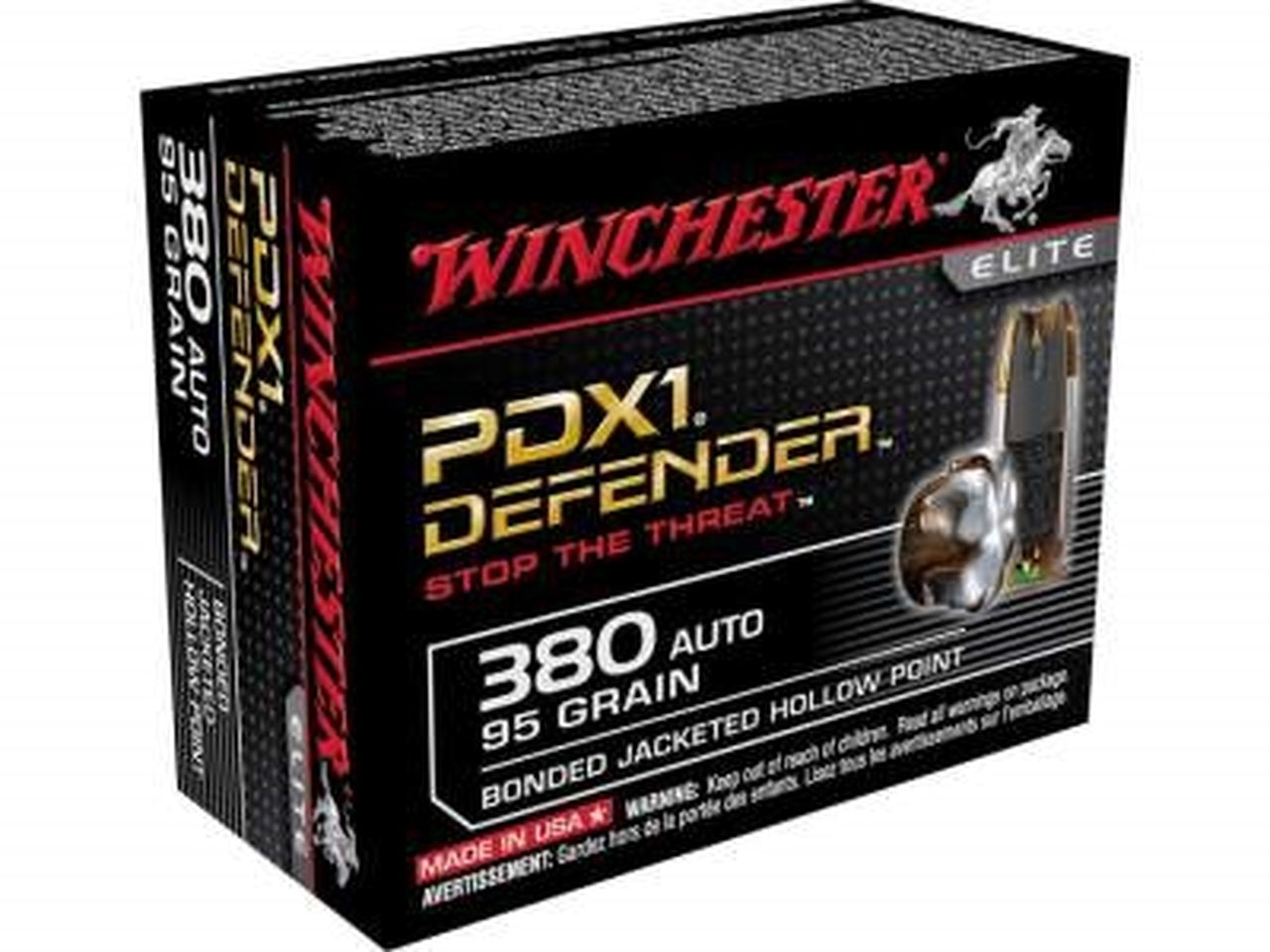 Winchester 380 Supreme PD 95G Ammo