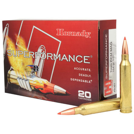 Hornady 7MM Rem Mag 154G SST Ammo