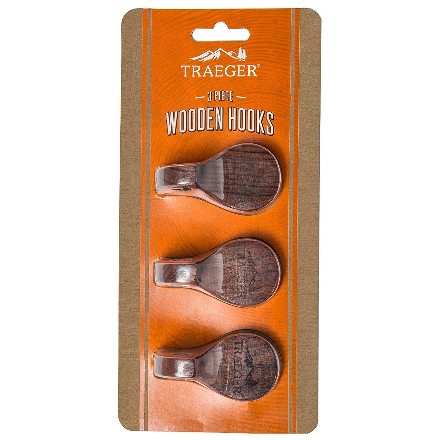 Traeger Magnetic Wooden Tool Hooks
