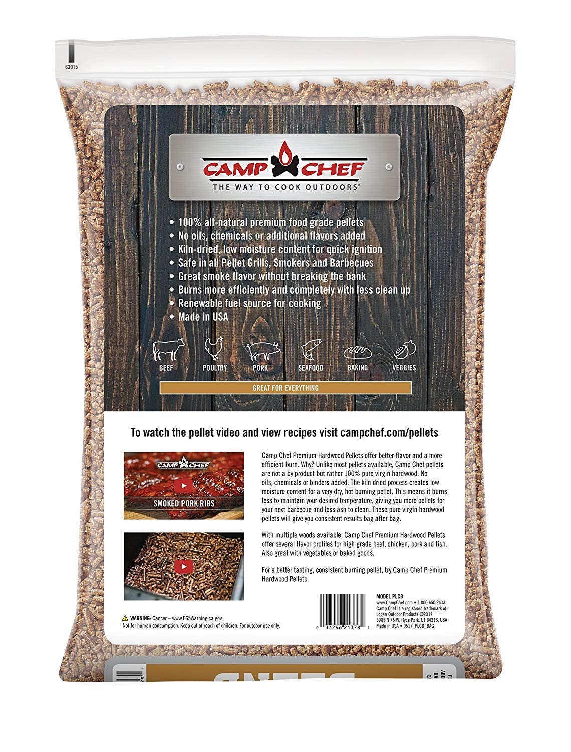 Camp Chef 20lb Competition Blend Pellets