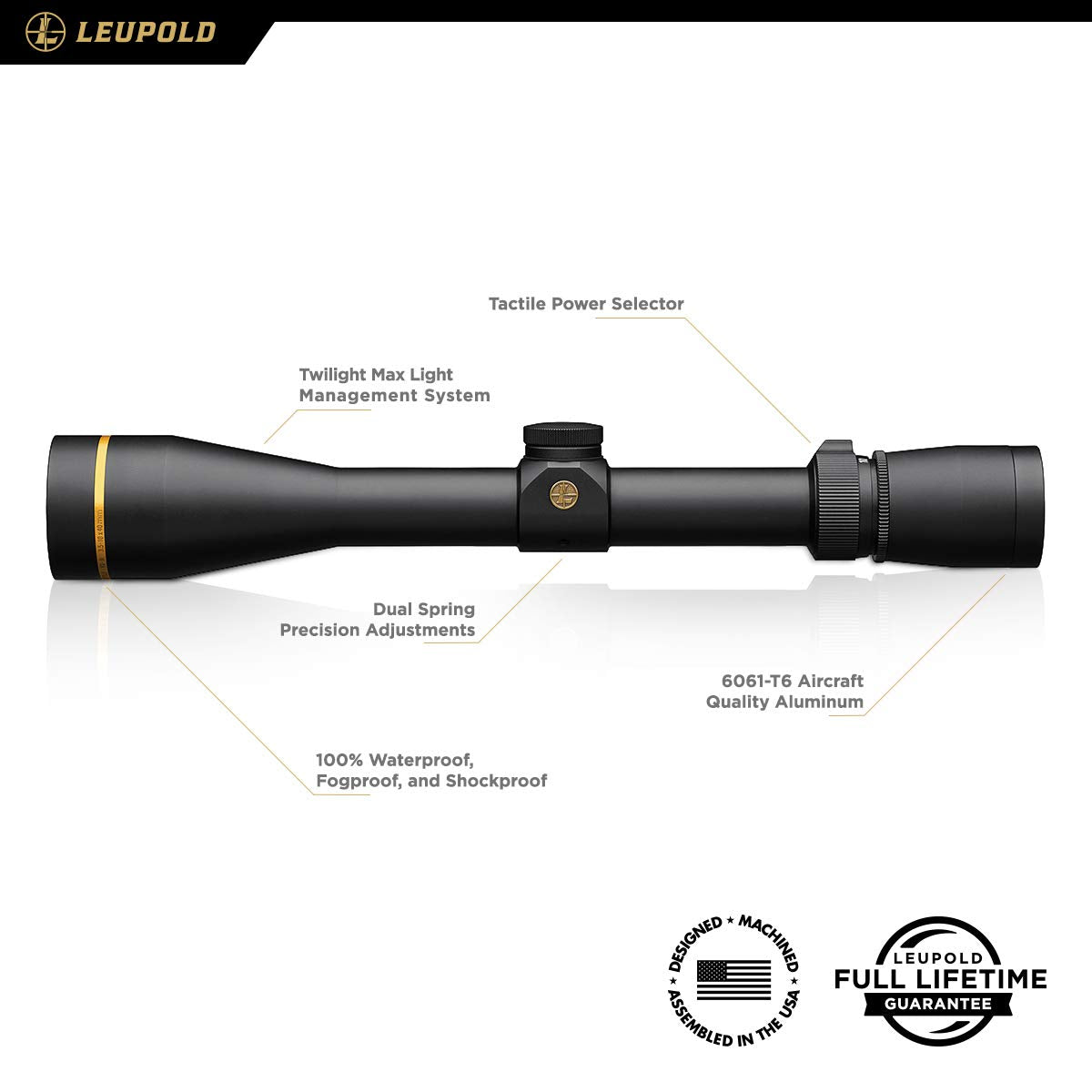 Leupold VX 3I 3.5-10x40 Scope