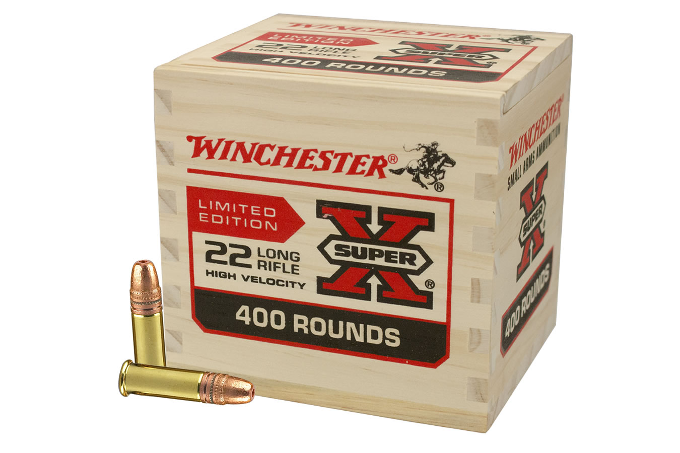 Winchester 400RD Wood Box 22LR Ammo
