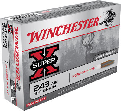 Winchester 243 Win 100 PP SX Ammo