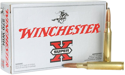 Winchester 270 Win 130 PP SX Ammo