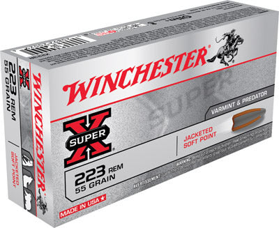 Winchester 223 Rem 55 PSP SX Ammo