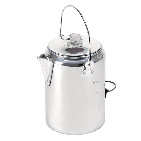 Stansport 9 Cup Aluminum Percolator Coffee Pot