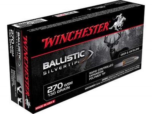 Winchester 270 WSM 130 BST Ammo
