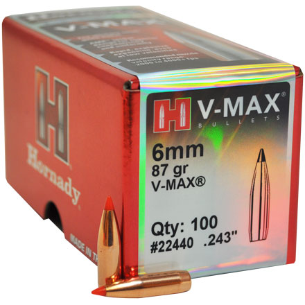 Hornady 6MM 243 87VMX