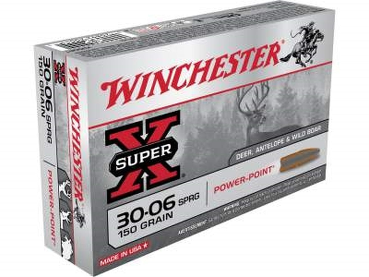 Winchester 30-06 Sprg 150PP S Ammo