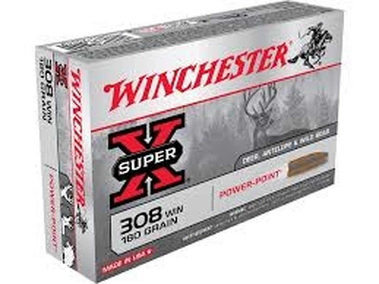 Winchester 308 Win 180 PP SX Ammo