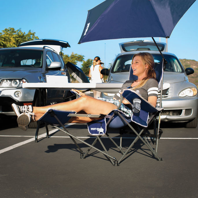 SKLZ SPORT-BRELLA RECLINER CHAIR BLUE