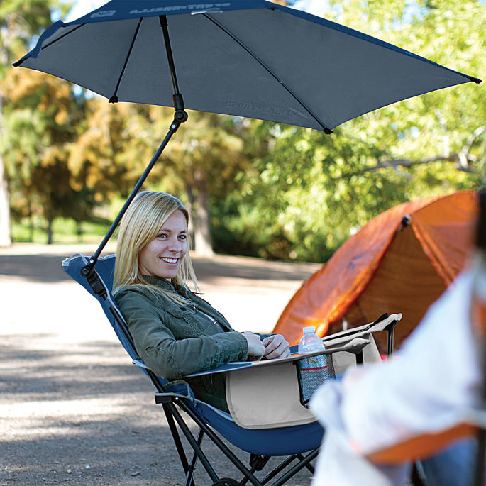 SKLZ SPORT-BRELLA RECLINER CHAIR BLUE