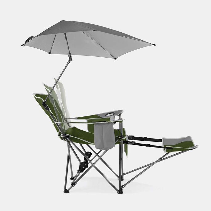 SKLZ SPORT-BRELLA RECLINER CHAIR MOSS GREEN