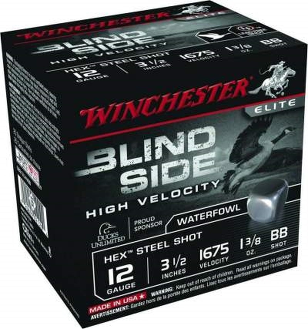 Winchester Blindside 12G 3.5' BB Shotshell