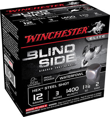 Winchester Blindside 12G 3' #2 Shotshell