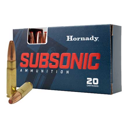 Hornady 300 Blackout 190 Sub Ammo