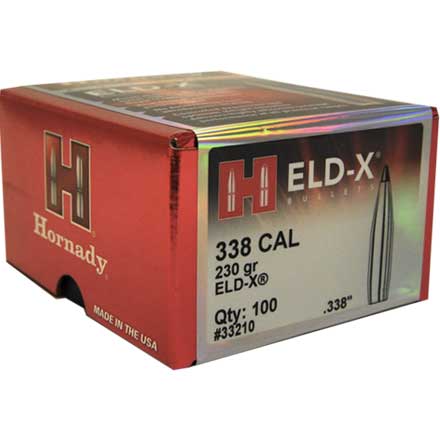 Hornady 338 230GR ELD-X Bullet