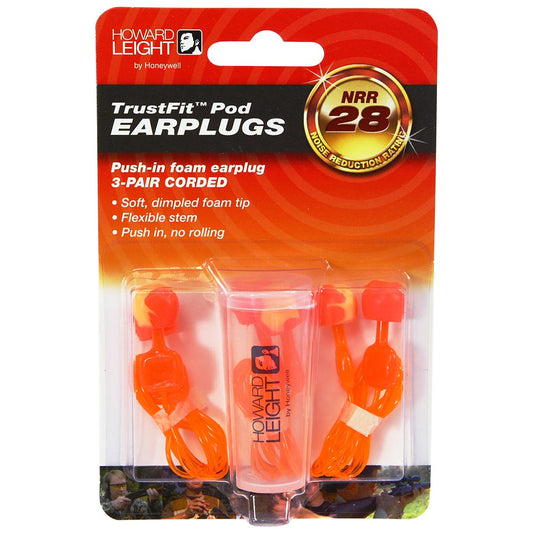 Howard Leight 3pr Trustfit Pod Earplugs