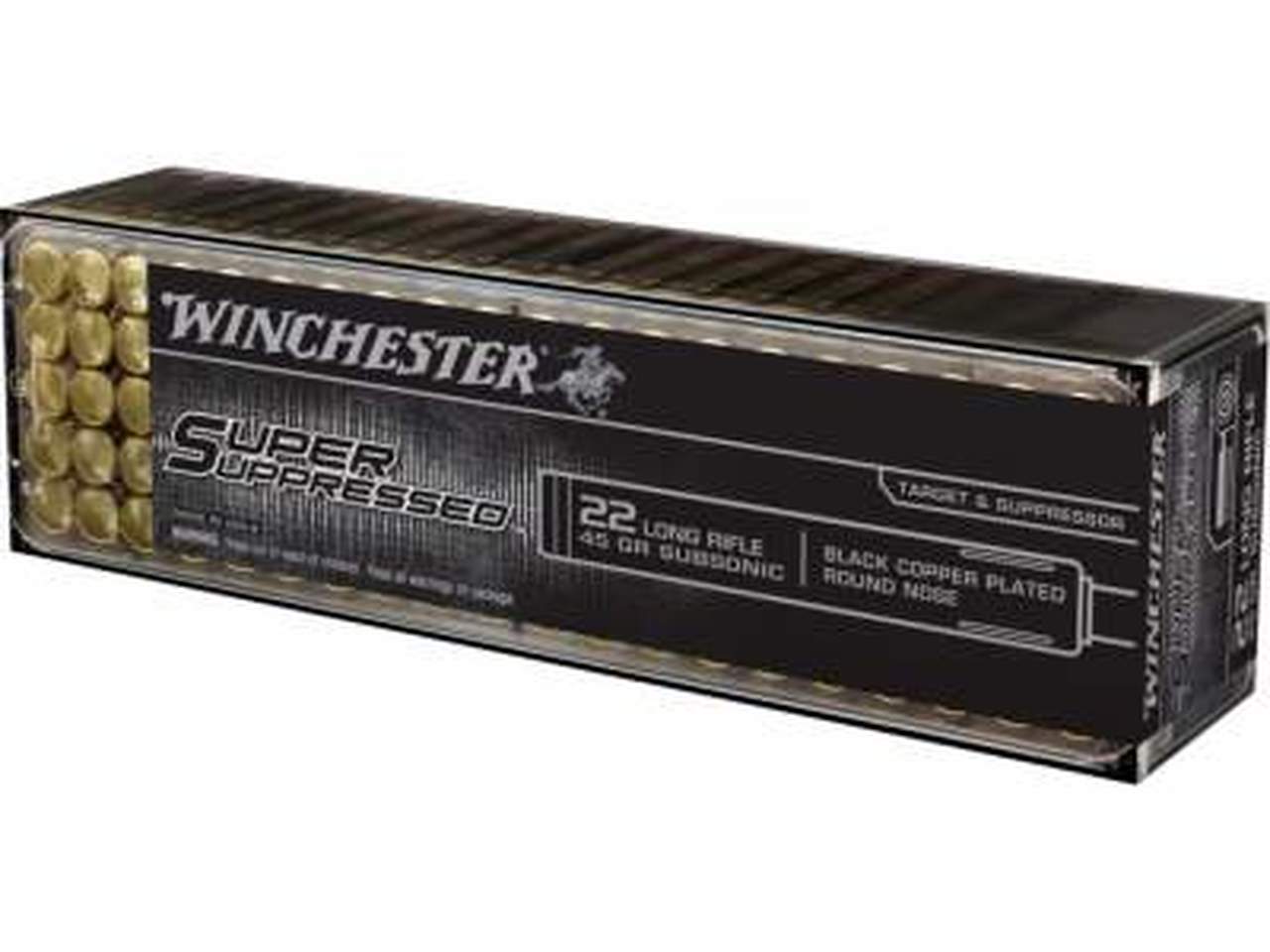 Winchester 22LR Subsonic 45GR Ammo