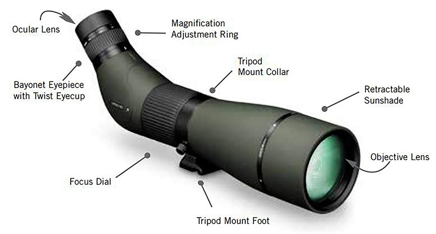 Vortex Viper 65MM HD Ang Spot Scope