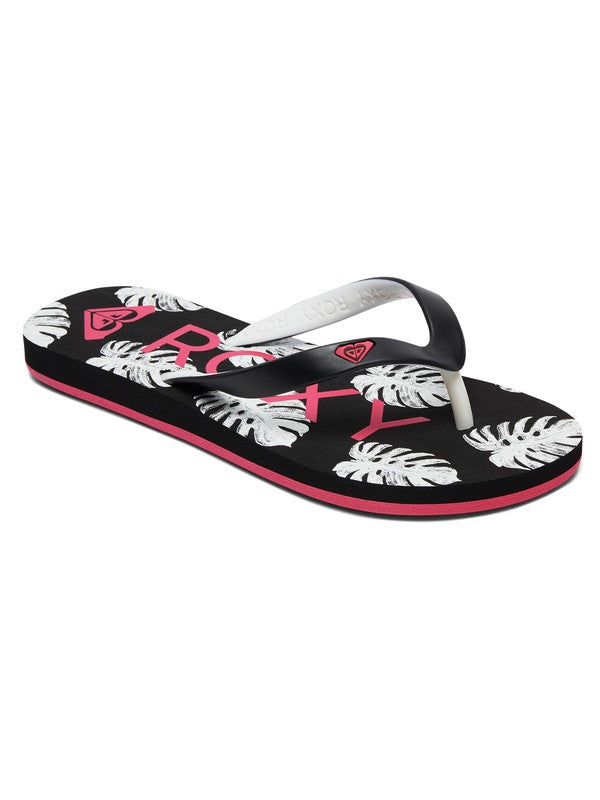 ROXY Girl's 7-14 Tahiti Flip-Flops