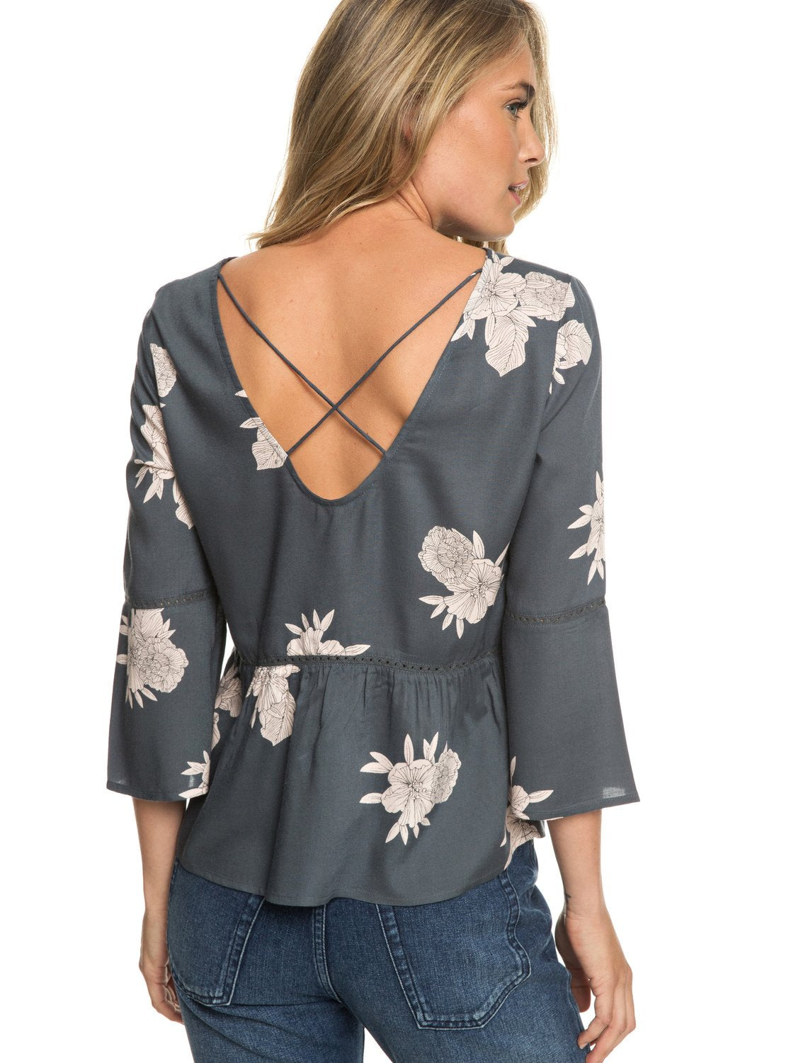 Roxy Broadway Colors 3/4 Sleeve Shirt