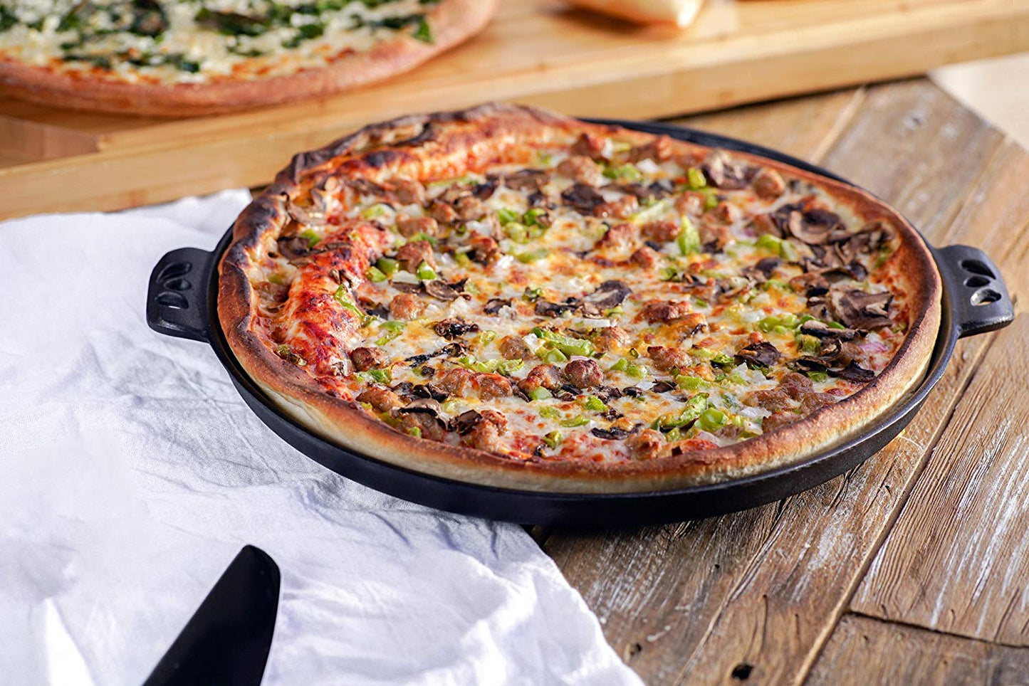 Camp Chef 14' Cast Pizza Pan