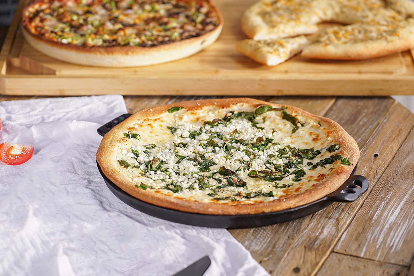 Camp Chef 14' Cast Pizza Pan