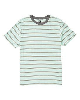 BILLABONG DIE CUT STRIPE SHORT SLEEVE SHIRT