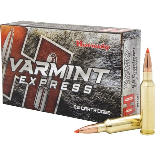 Hornady 6.5CM 95GR Vmax Ammo