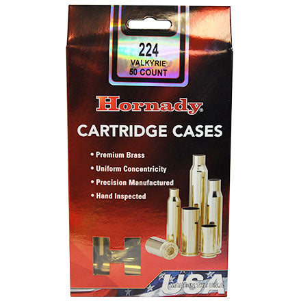 Hornady 224 Valkyrie Unprimed Brass