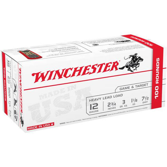 Winchester 12G 2-3/4' 7.5 Shotgun Shells