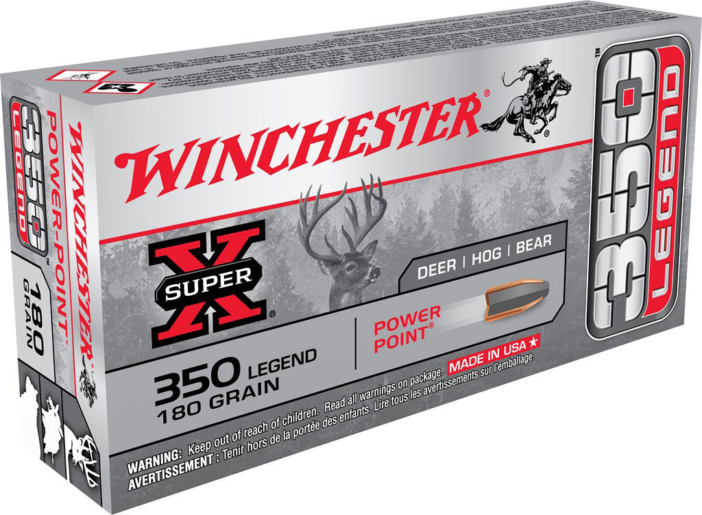 Winchester 350 Legend 180Gr PP Ammo