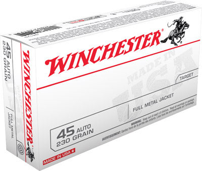 Winchester 45 ACP 230Gr FMJ Ammo