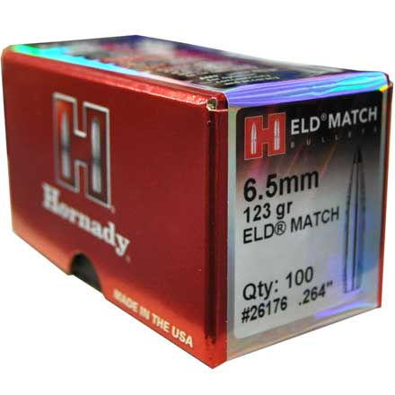 Hornady 264 123GRELD Bullet