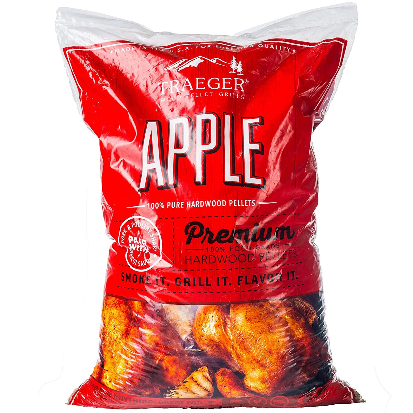 Traeger 20lb Apple Pellets