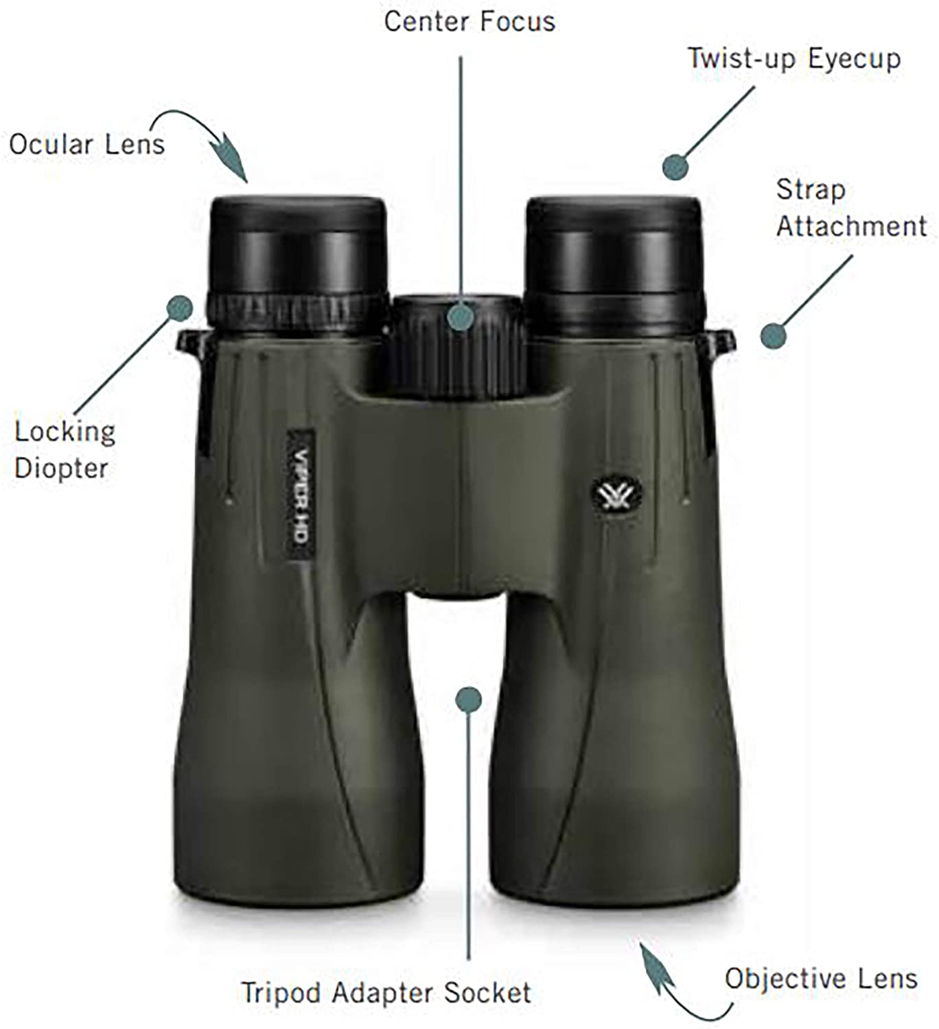 Vortex Viper 10x50 HD Binocular