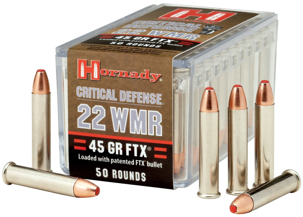 Hornady 22WMR Critical Defense Ammo