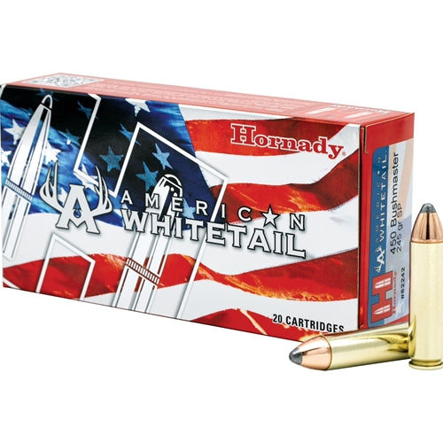 Hornady AW 450 Bushmaster 245G SP Ammo