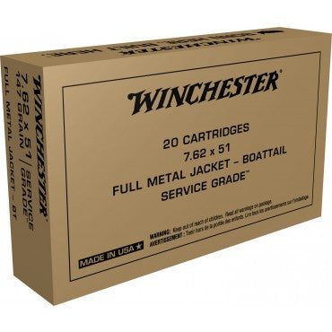 Winchester 7.62 147 FMJ 200RD Ammo